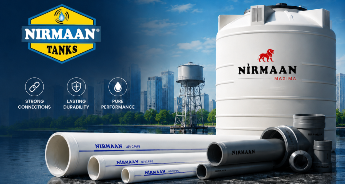 Why Plastic pipes and water tanks are the smarter choice for Indian homes?