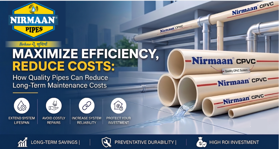 How Quality Piping Reduces Long-Term Maintenance Costs